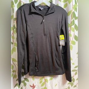 NWT Eddie Bauer Women’s Athletic Half-Zip Long Sleeve